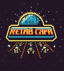 Retro Arcade Space Invaders